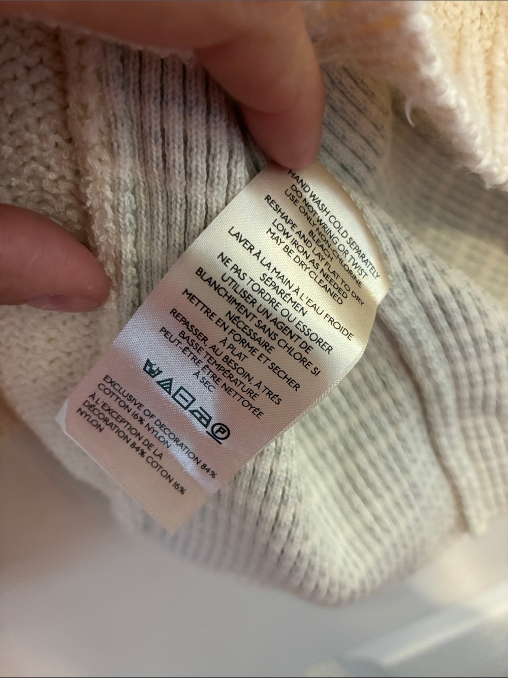 Pilcro Crew-Neck Patch Sweater - Picture 6 of 9